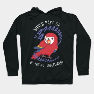 Scarlet Macaw Aaaa Hoodie